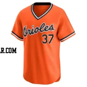 Anthony Bemboom Men's Baltimore Orioles Orange Limited Cooperstown Collection Jersey