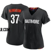 Anthony Bemboom Women's Baltimore Orioles Black Authentic 2023 City Connect Jersey