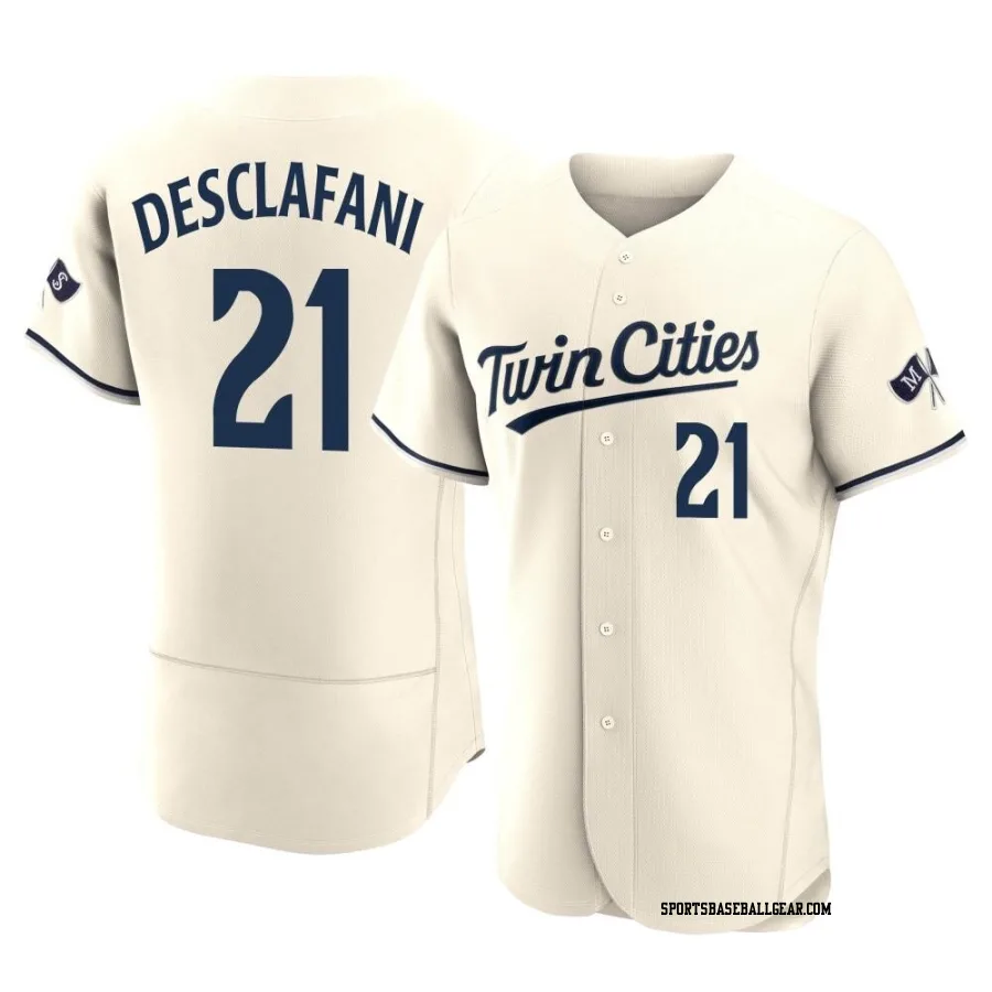 Anthony DeSclafani Men's Minnesota Twins Cream Authentic Alternate 2023 Jersey