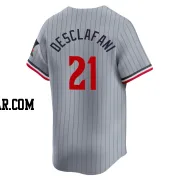 Anthony DeSclafani Men's Minnesota Twins Gray Limited Road Jersey