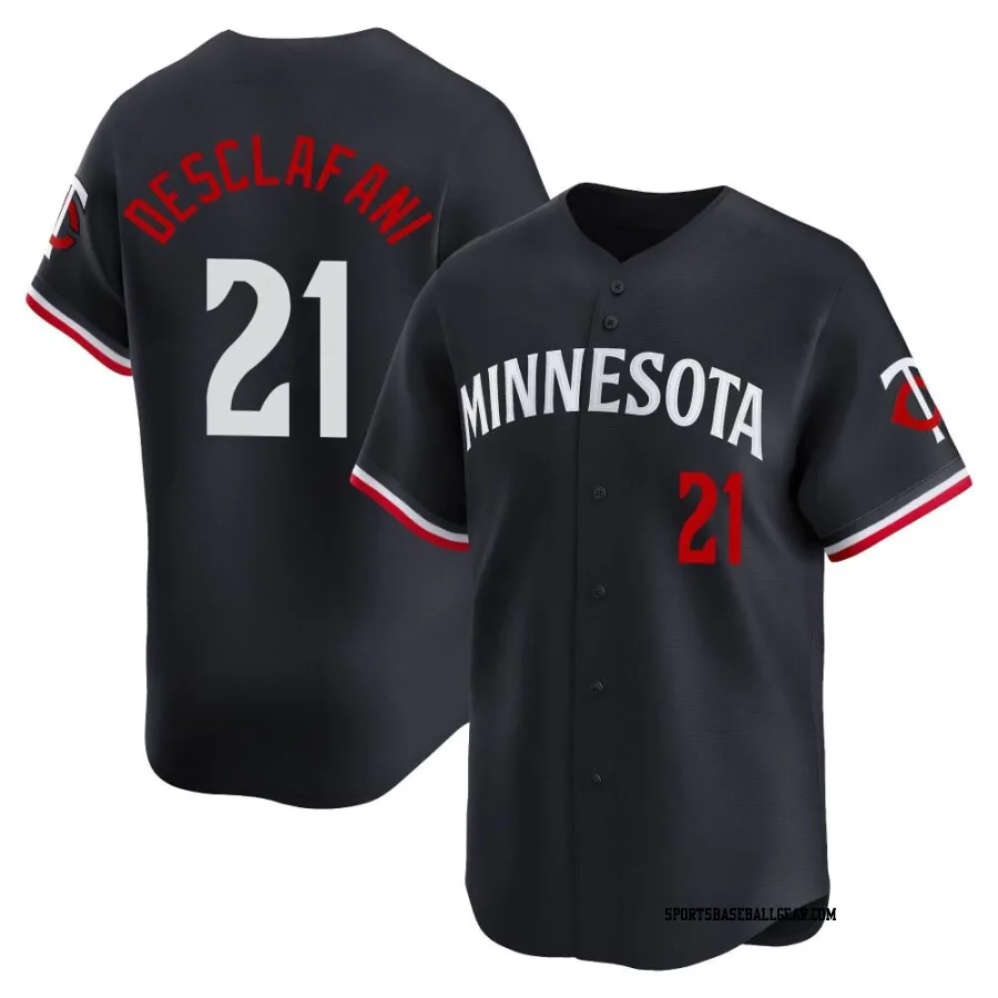 Anthony DeSclafani Men's Minnesota Twins Navy Limited Alternate Jersey