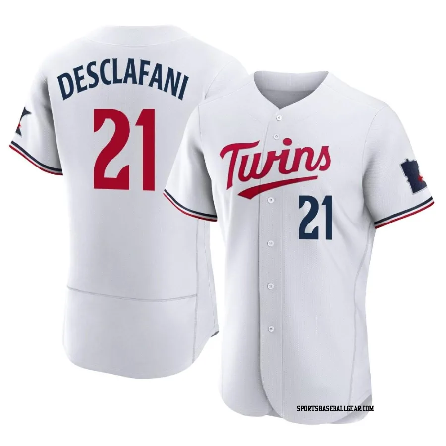 Anthony DeSclafani Men's Minnesota Twins White Authentic Home Jersey