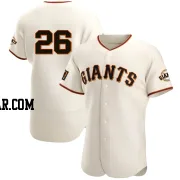 Anthony DeSclafani Men's San Francisco Giants Cream Authentic Home Jersey