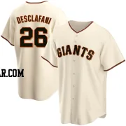 Anthony DeSclafani Men's San Francisco Giants Cream Replica Home Jersey