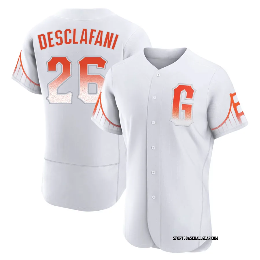 Anthony DeSclafani Men's San Francisco Giants White Authentic 2021 City Connect Jersey