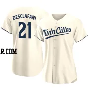 Anthony DeSclafani Women's Minnesota Twins Cream Authentic Alternate Jersey