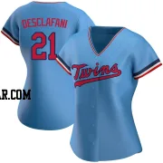 Anthony DeSclafani Women's Minnesota Twins Light Blue Authentic Alternate Jersey