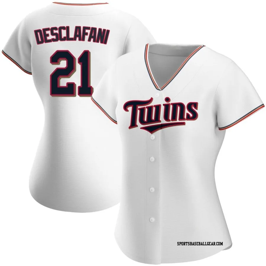 Anthony DeSclafani Women's Minnesota Twins White Authentic Home Jersey