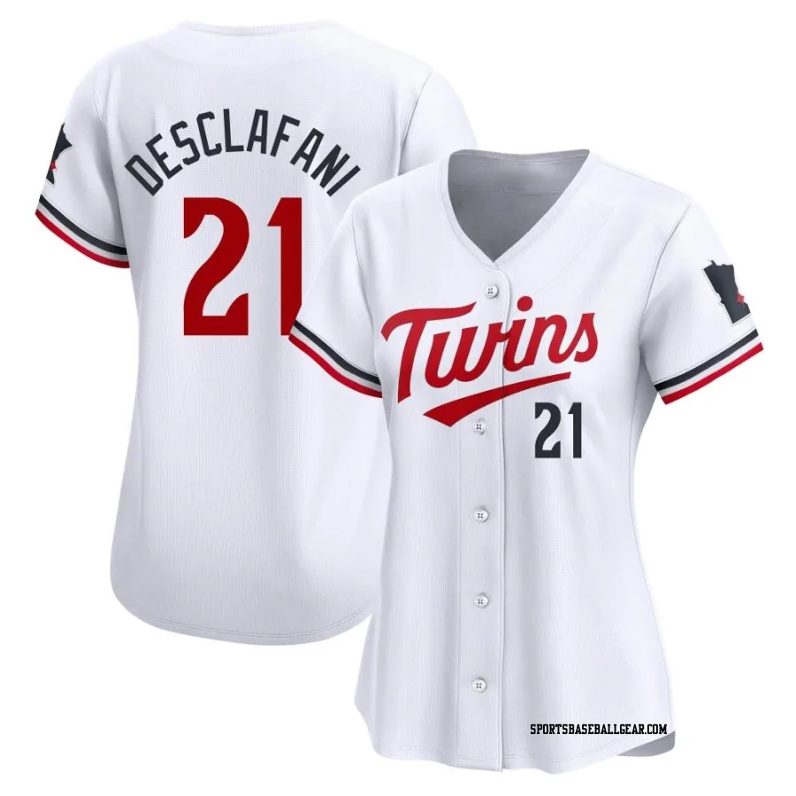 Anthony DeSclafani Women's Minnesota Twins White Limited Home Jersey