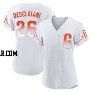 Anthony DeSclafani Women's San Francisco Giants White Authentic 2021 City Connect Jersey