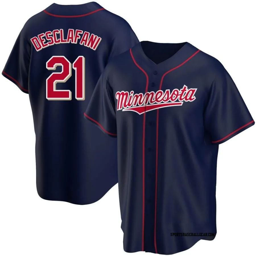 Anthony DeSclafani Youth Minnesota Twins Navy Replica Alternate Team Jersey