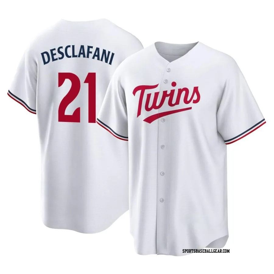 Anthony DeSclafani Youth Minnesota Twins White Replica Home Jersey