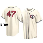 Anthony Kay Men's Chicago Cubs Cream Replica 2022 Field Of Dreams Jersey