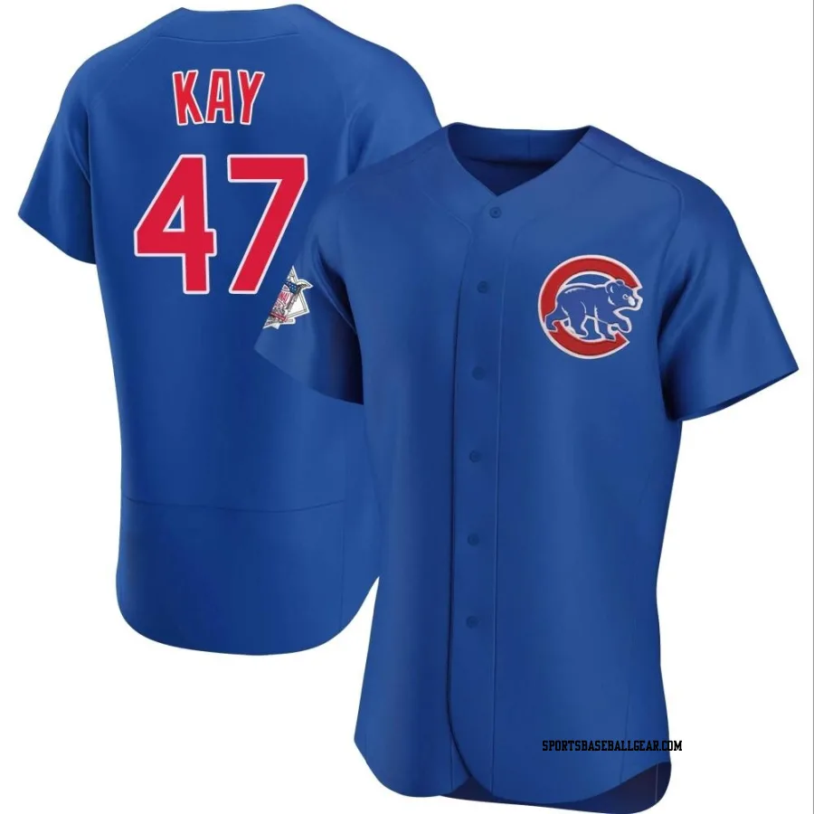 Anthony Kay Men's Chicago Cubs Royal Authentic Alternate Jersey