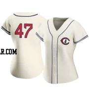 Anthony Kay Women's Chicago Cubs Cream Authentic 2022 Field Of Dreams Jersey