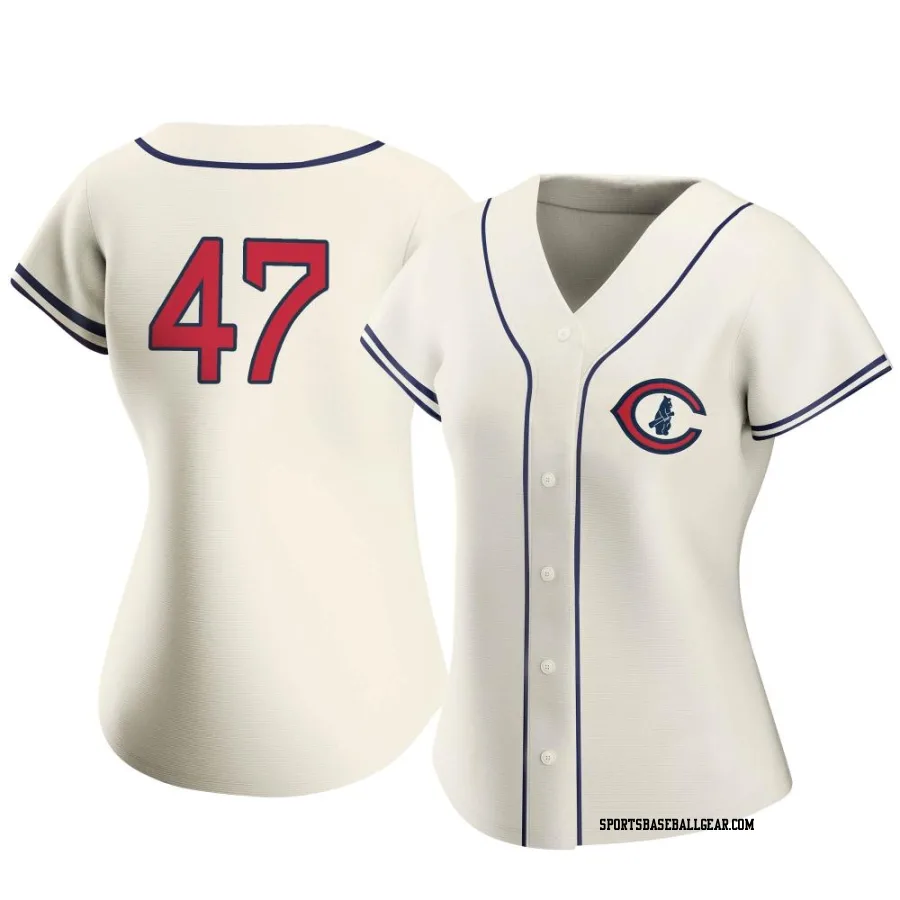 Anthony Kay Women's Chicago Cubs Cream Replica 2022 Field Of Dreams Jersey