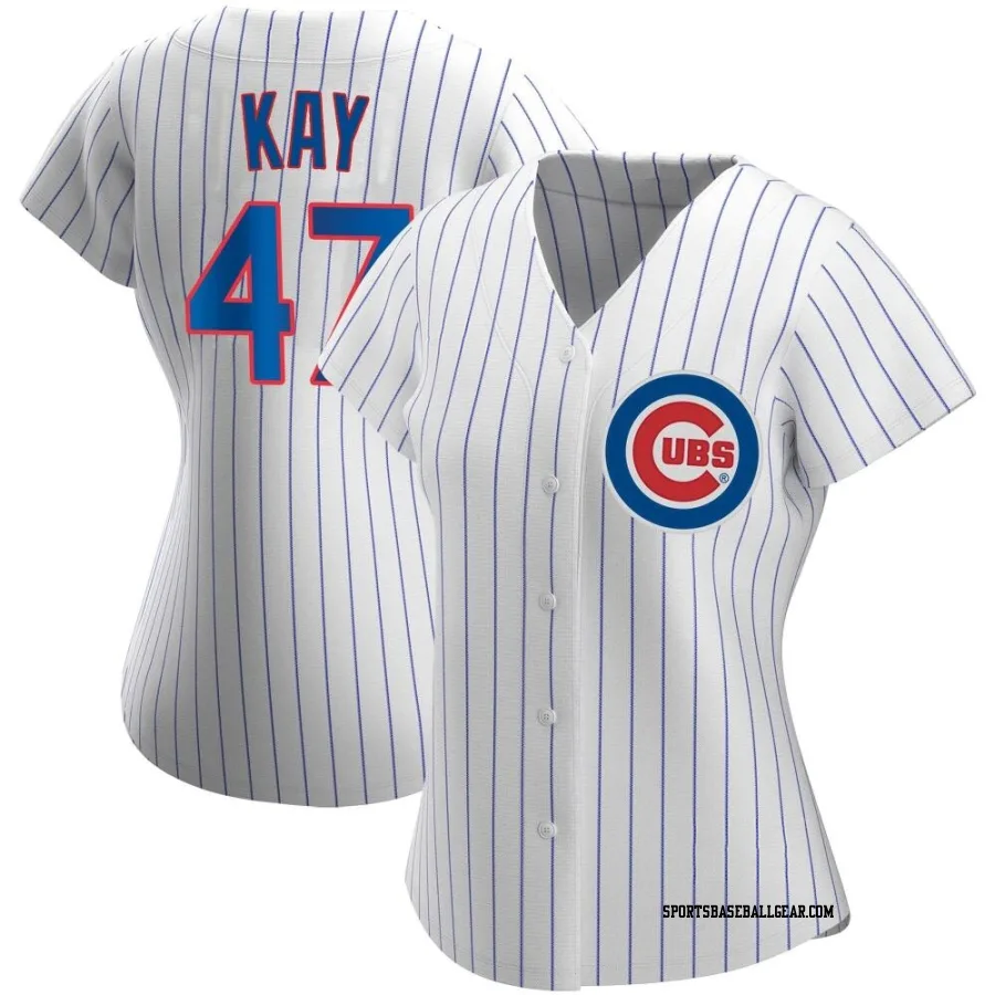 Anthony Kay Women's Chicago Cubs White Authentic Home Jersey