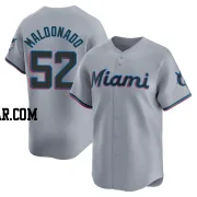 Anthony Maldonado Men's Miami Marlins Gray Limited Road Jersey