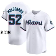 Anthony Maldonado Men's Miami Marlins White Limited Home Jersey