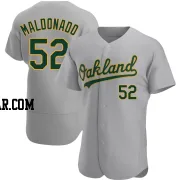 Anthony Maldonado Men's Oakland Athletics Gray Authentic Road Jersey