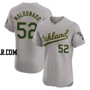 Anthony Maldonado Men's Oakland Athletics Gray Elite Road Jersey