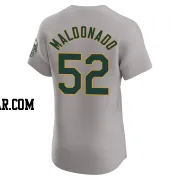 Anthony Maldonado Men's Oakland Athletics Gray Elite Road Jersey