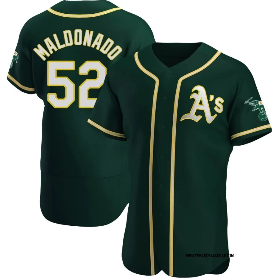 Anthony Maldonado Men's Oakland Athletics Green Authentic Alternate Jersey