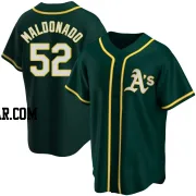 Anthony Maldonado Men's Oakland Athletics Green Replica Alternate Jersey