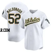 Anthony Maldonado Men's Oakland Athletics White Limited Home Jersey