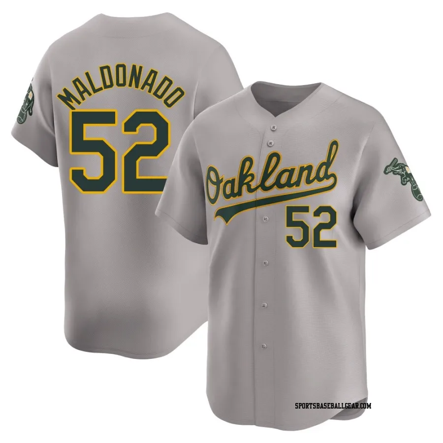 Anthony Maldonado Youth Oakland Athletics Gray Limited Away Jersey