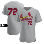 Anthony Misiewicz Men's St. Louis Cardinals Gray Authentic Road Jersey