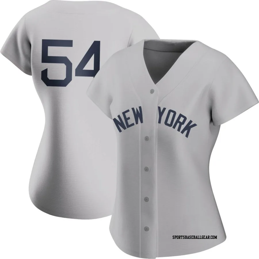 Anthony Misiewicz Women's New York Yankees Gray Replica 2021 Field of Dreams Jersey