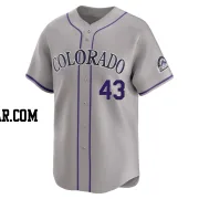 Anthony Molina Men's Colorado Rockies Gray Limited Road Jersey