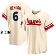 Anthony Rendon Men's Los Angeles Angels Cream Replica 2022 City Connect Jersey