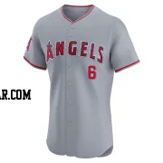 Anthony Rendon Men's Los Angeles Angels Gray Elite Road Jersey