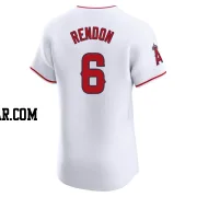 Anthony Rendon Men's Los Angeles Angels White Elite Home Jersey