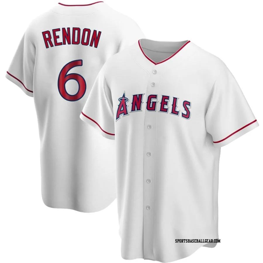 Anthony Rendon Men's Los Angeles Angels White Replica Home Jersey