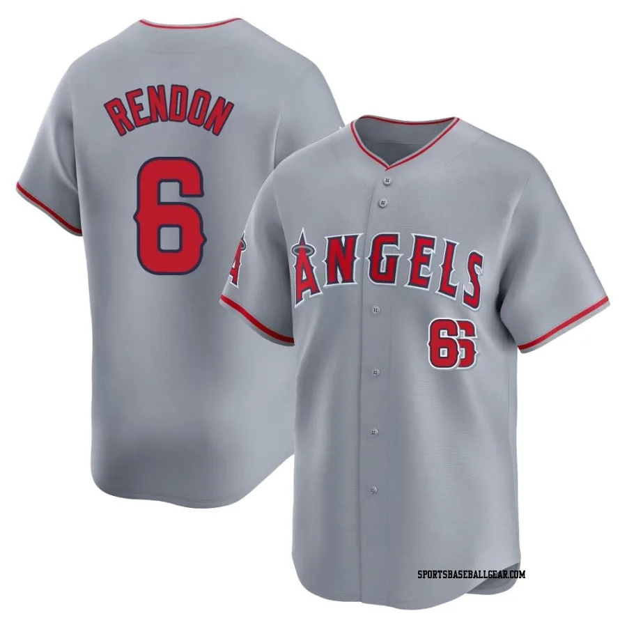 Anthony Rendon Youth Los Angeles Angels Gray Limited Away Jersey