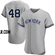 Anthony Rizzo Men's New York Yankees Gray Authentic Road Jersey