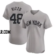 Anthony Rizzo Men's New York Yankees Gray Elite Road Jersey