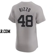 Anthony Rizzo Men's New York Yankees Gray Elite Road Jersey