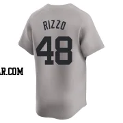 Anthony Rizzo Men's New York Yankees Gray Limited Away Jersey