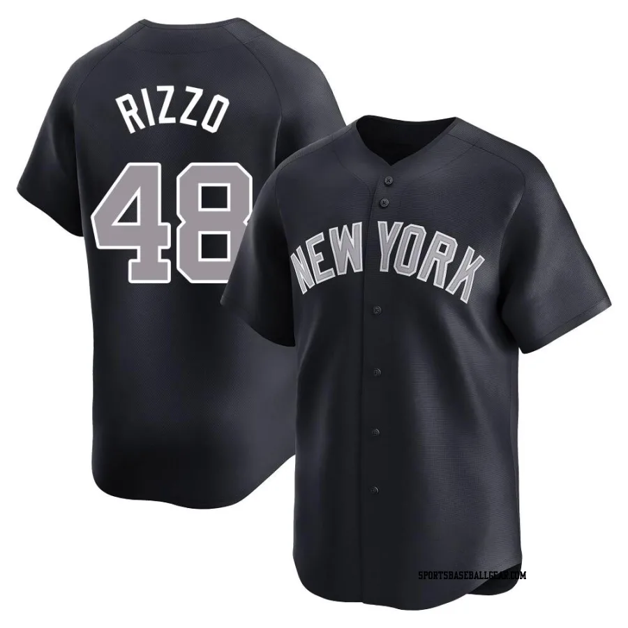 Anthony Rizzo Youth New York Yankees Navy Limited Alternate Jersey