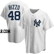 Anthony Rizzo Youth New York Yankees White Replica Home Jersey