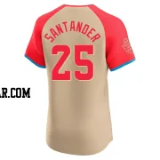 Anthony Santander Men's Baltimore Orioles Cream Elite American League 2024 All-Star Game Jersey