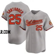 Anthony Santander Men's Baltimore Orioles Gray Limited Road Jersey