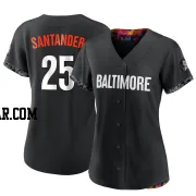 Anthony Santander Women's Baltimore Orioles Black Authentic 2023 City Connect Jersey