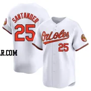 Anthony Santander Youth Baltimore Orioles White Limited Home Jersey