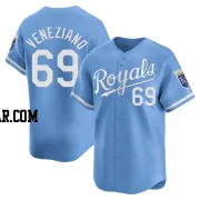 Anthony Veneziano Men's Kansas City Royals Light Blue Limited Alternate Jersey