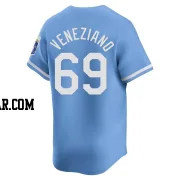 Anthony Veneziano Men's Kansas City Royals Light Blue Limited Alternate Jersey